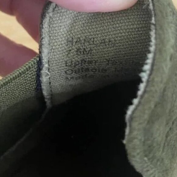 Coconuts by Matisse Harlan Slip On Sneakers in Dark Olive, Size 7.5 - Picture 10 of 11